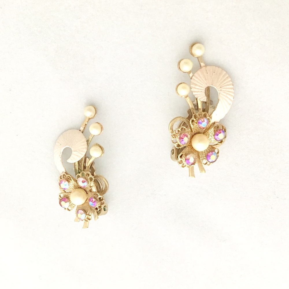 Vintage Enamel Spray Clips